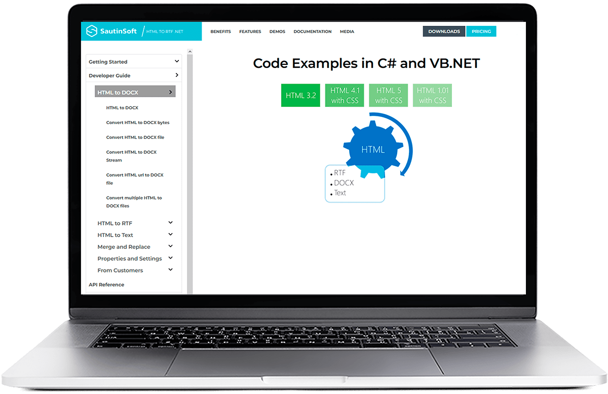 HTML to RTF .Net code-examples