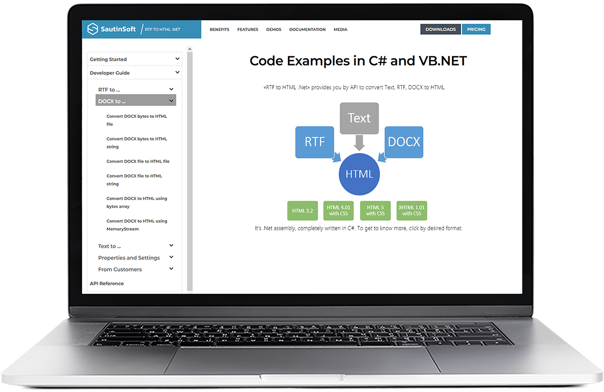 RTF to HTML .Net code-examples