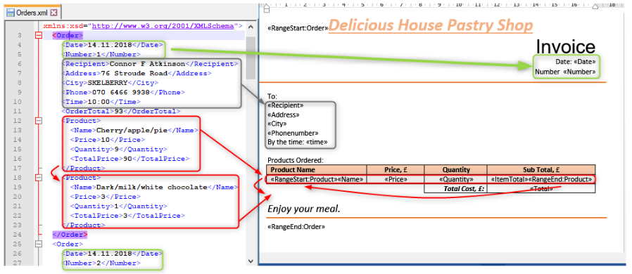 Invoice XML