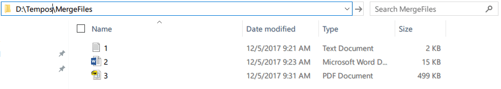 Folder Files