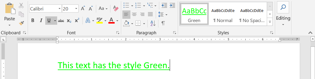 style MyGreen