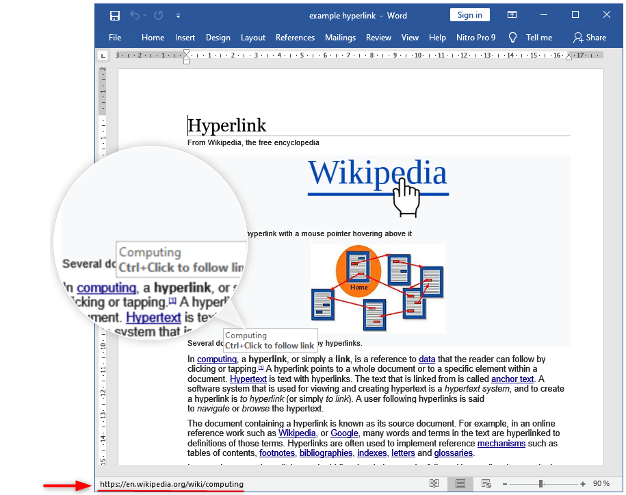 Replace a hyperlinks
