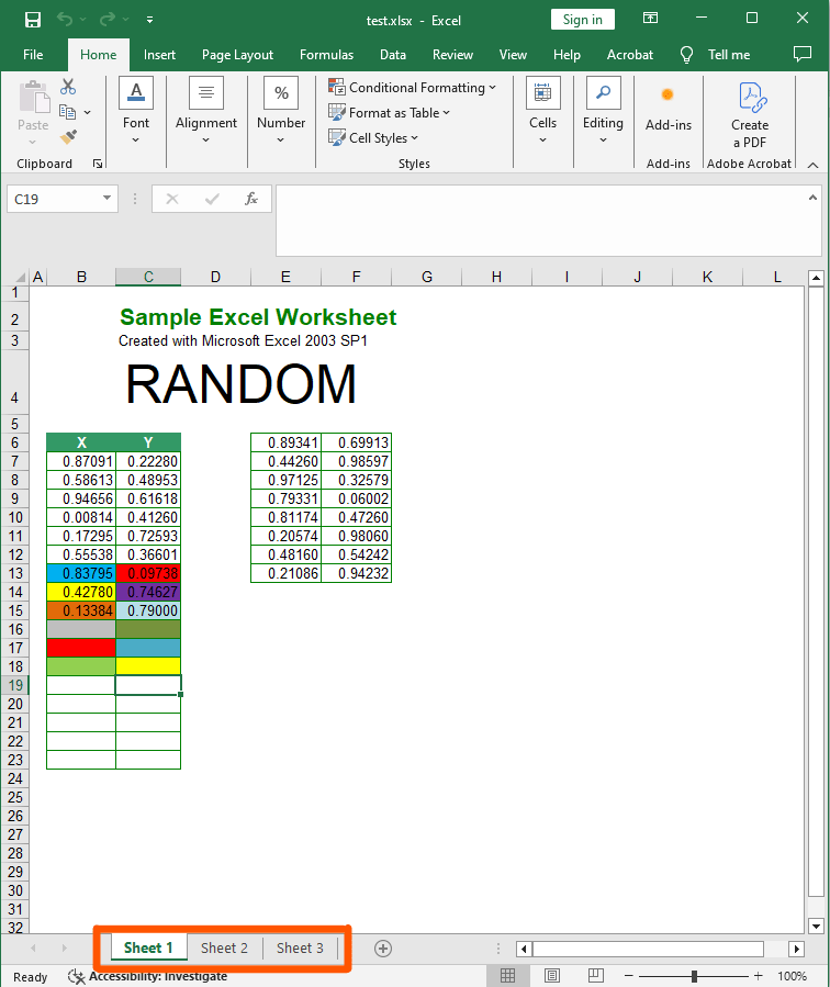 set custom sheets to convert input