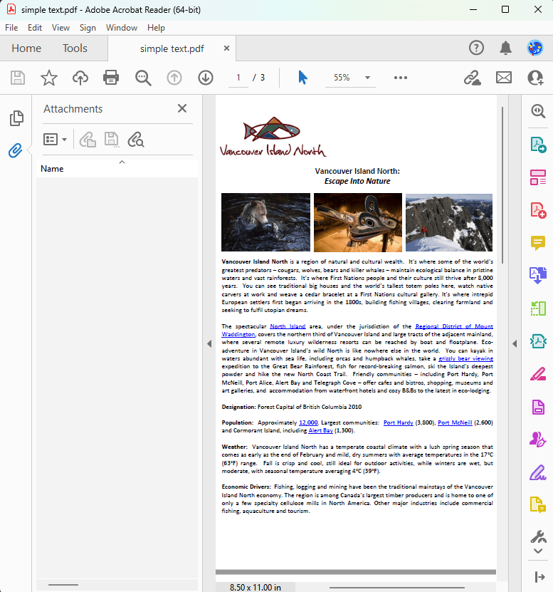 Embed from files input
