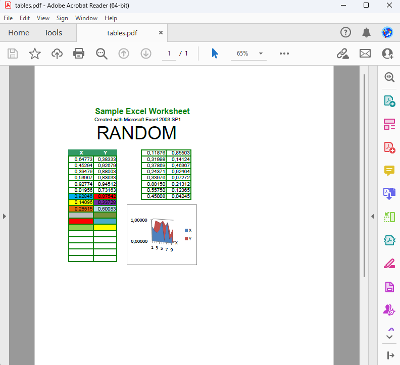 Find Table input
