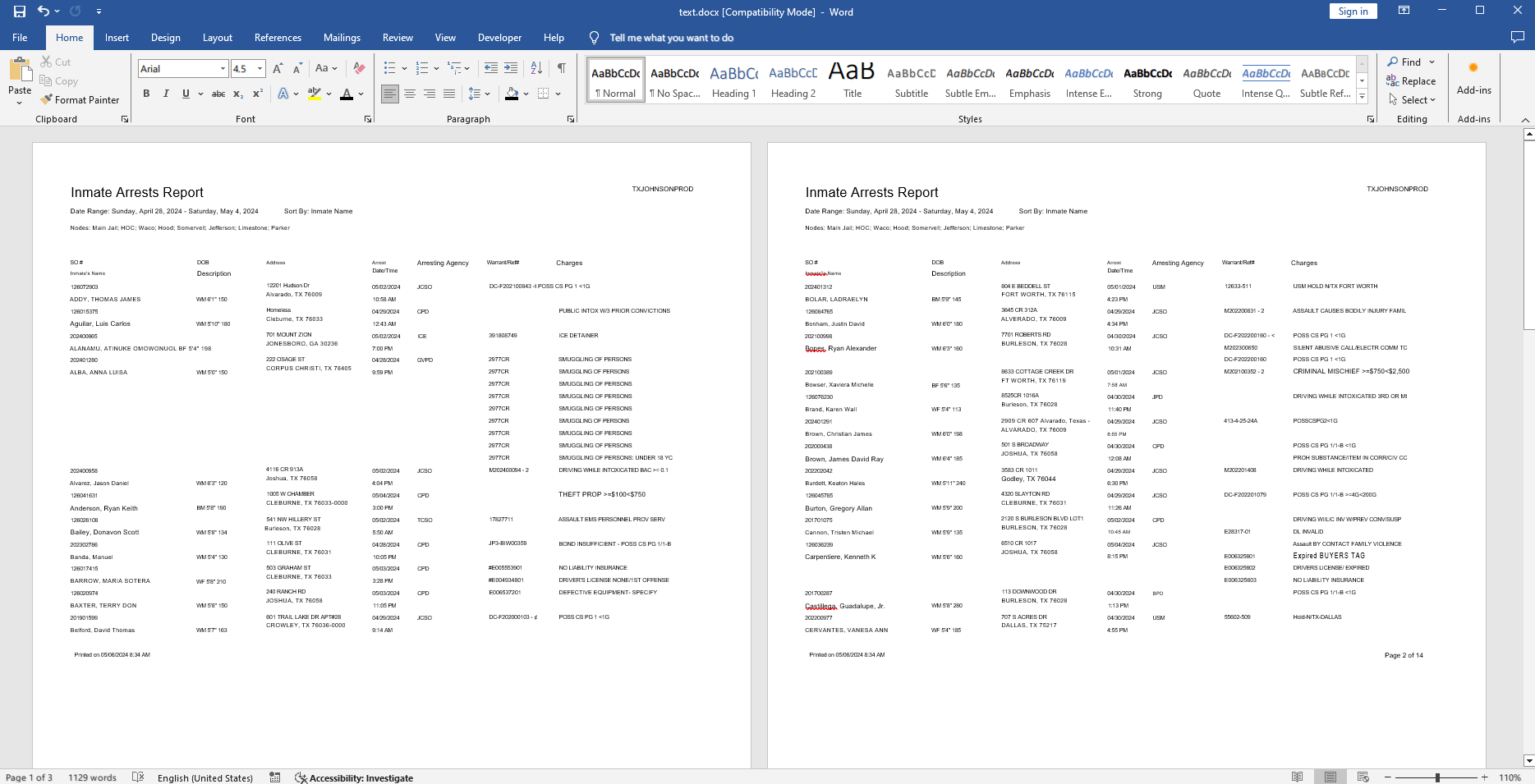 OCR a PDF document containing text as vector graphics output